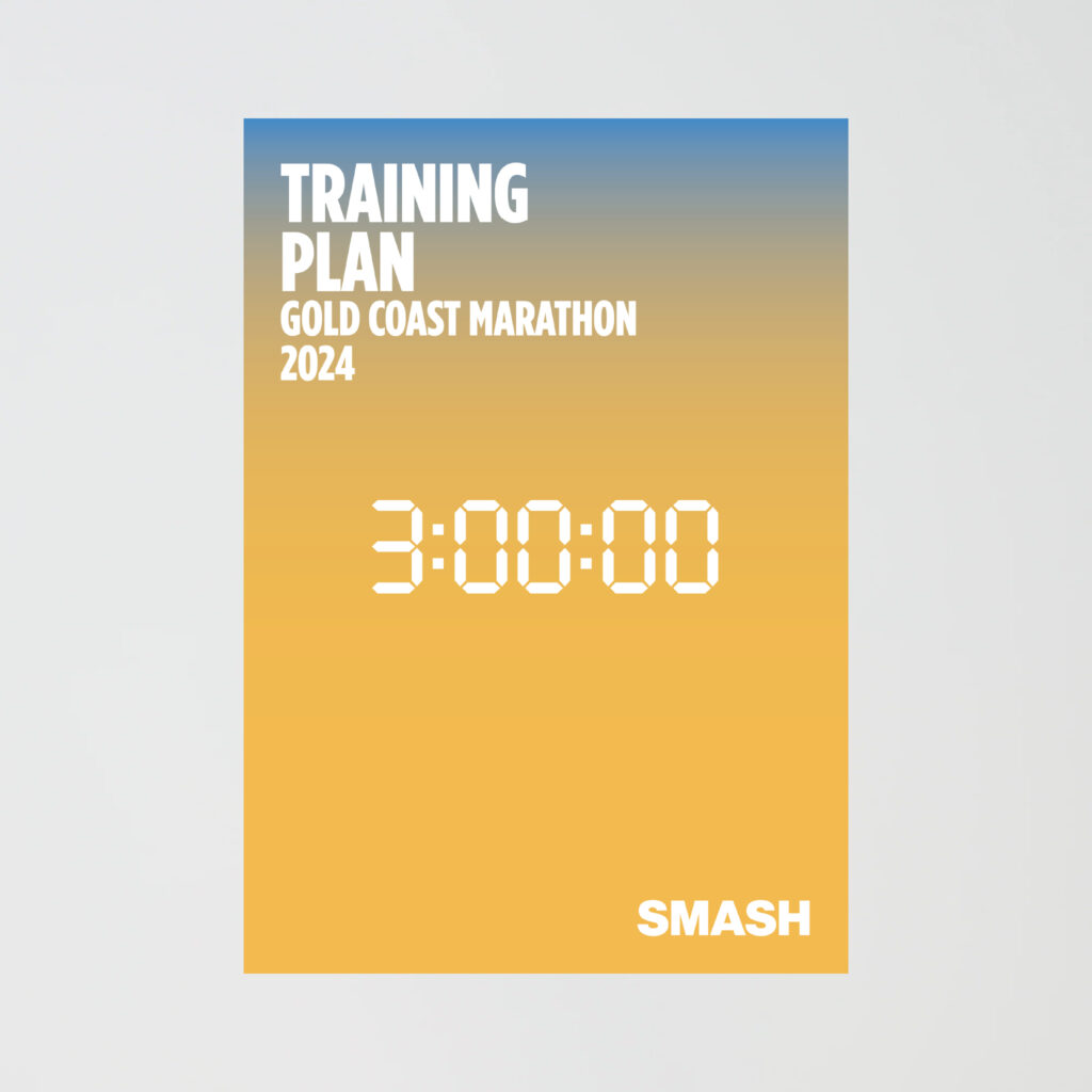 Smash Running - Gold Coast Marathon 2024 - 3 Hour Marathon Training Plan - Page 1